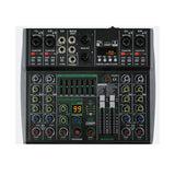 professional audio mixer 4ch/6ch/8ch